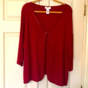 Talbots Cover Top 3X